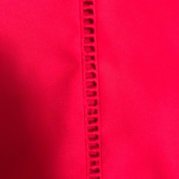 Pleione Long Sleeve Hot Pink Blouse - Picture 1 of 4